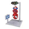 HSANHE cartoon character 314pcs diamond creative square building block toy
