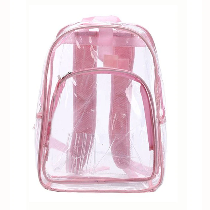 Fashion Teenagers' Clear Plastic School Bags Backpack Transparent - Buy ...