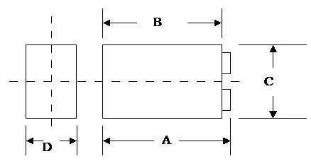 9V电池尺寸图片