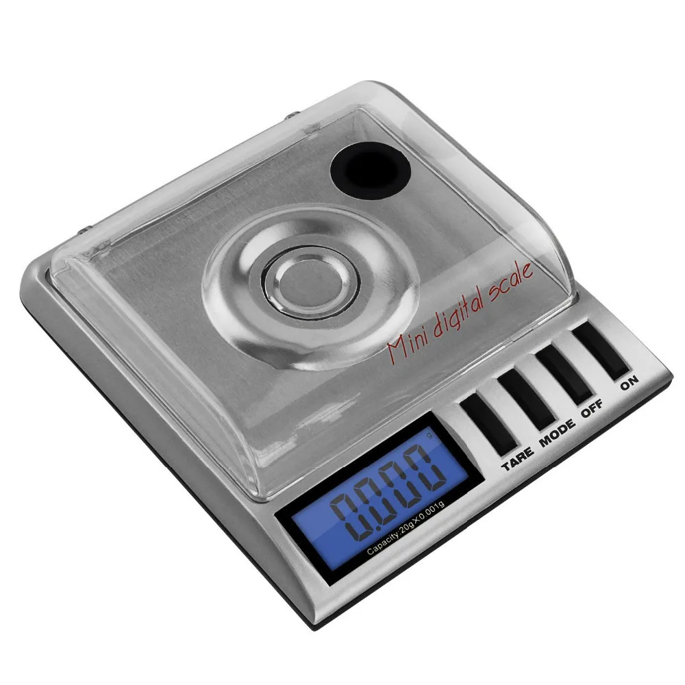 Amazon Best Selling Gemini Digital Portable Milligram Scale,Silver 20 X