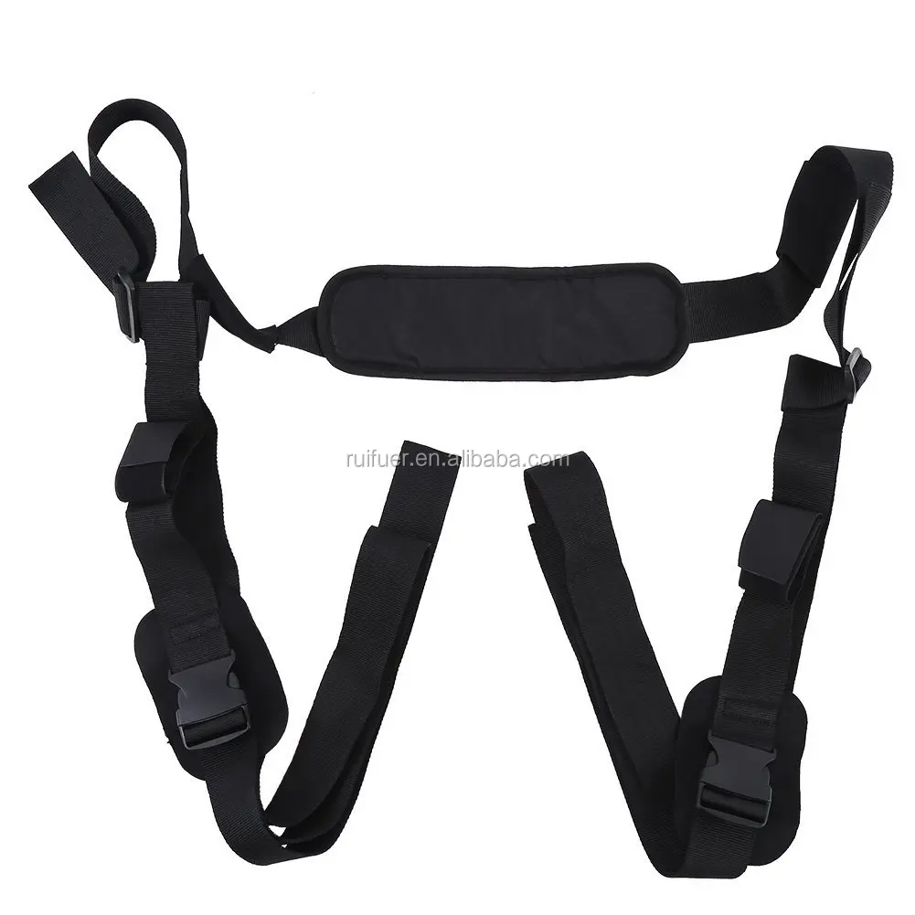 Deluxe Adjustable Nylon Portable Sling Stand Up Shoulder Carrier