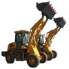 Competitive Price China Compact Wheeled Loading Shovel Bucket 0.8m3, Cab Heat A/C, 37kw, Hydraulic Coupler Polit