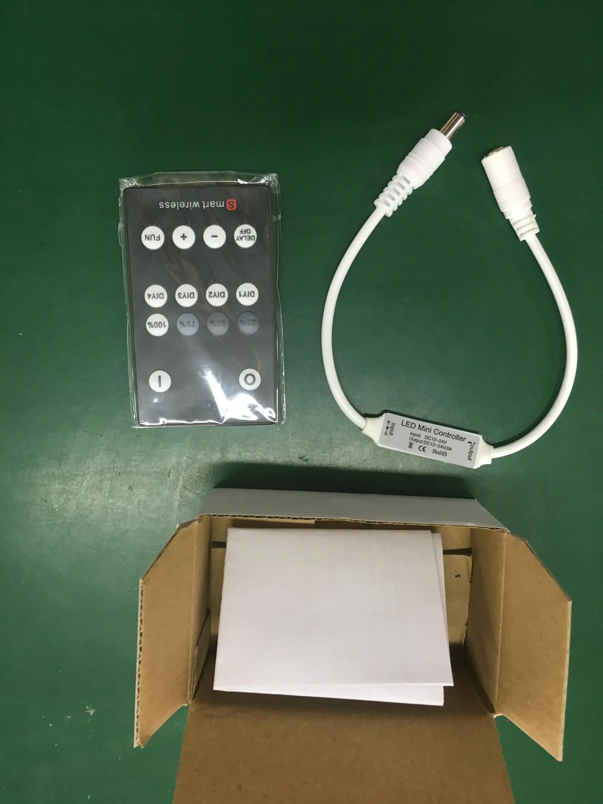 In Line Led Dimmer Switch Mini Led Strip Light Dimmer 12v 24v