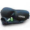 Ear Plug Set,Includes Carry Pouch for Eye Mask and Ear Plugs Great for Travel, Shift Work & Meditation 3D Contoured Shape