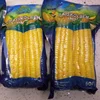 Vacuum pack canned food sweet corn on the cob in pouches