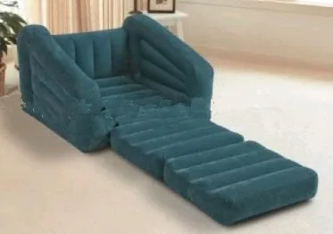 Flocked pull out chair-2