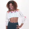 Premier 100% Indian Remy Hair T1B-30# Two Tone Short Kinky Curly Human Hair Machine Weft Wig For Black Women