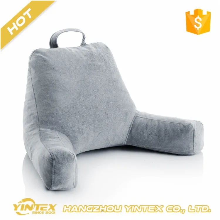 Bed Pillows Microsuede Bedrest Pillow Brown Best Bed Rest Pillows