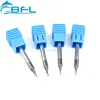 BFL HRC55 2 Flute Mini Flat Endmill,Carbide Micro Diameter End Mill Bits