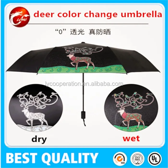 Materiale Tessuto Di Seta Naturale Cambiare Colore Di Galleggiamento Acqua Ombrello Magico Buy Colore Che Cambia Ombrellogalleggiante Acqua