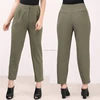 2017 Wholesale Cheap Korean Style Fashion Slim Fitting Casual Women Office Wear Formal Lady Pants Plain