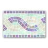 Living room decor glass mosaic white wallpaper borders