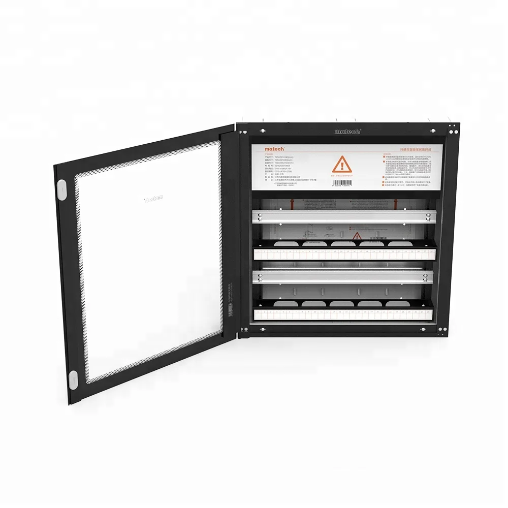 Good Appearance 12u Din Rail Enclosure For Knx System,Smart Home And