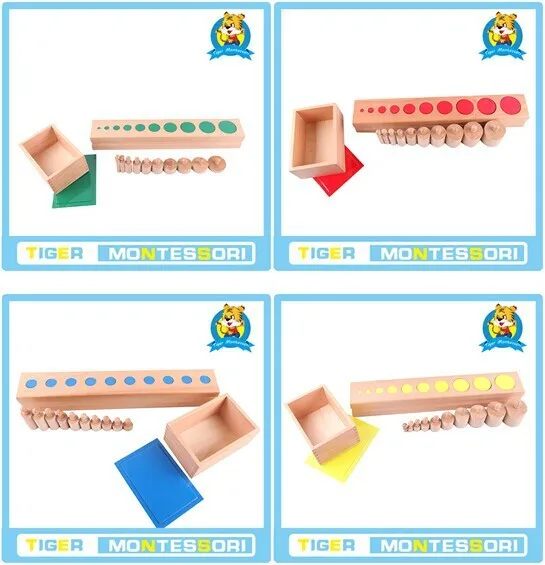 The Wooden Educational Toys Montessori Materials Montessori Educational