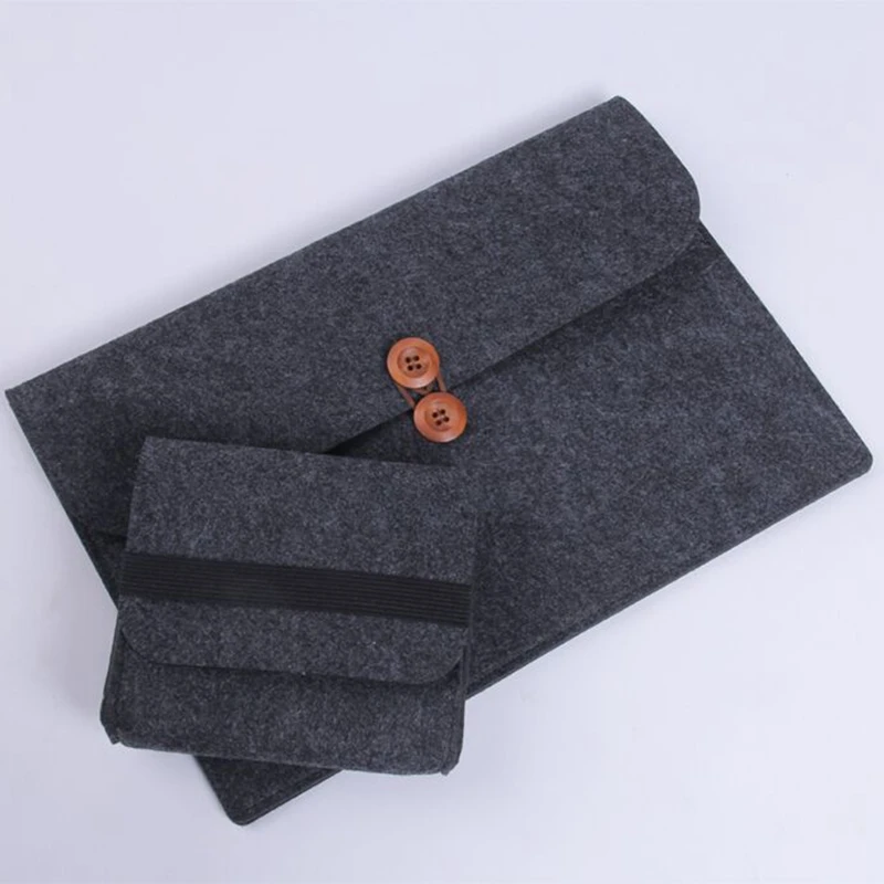 felt notebook bag