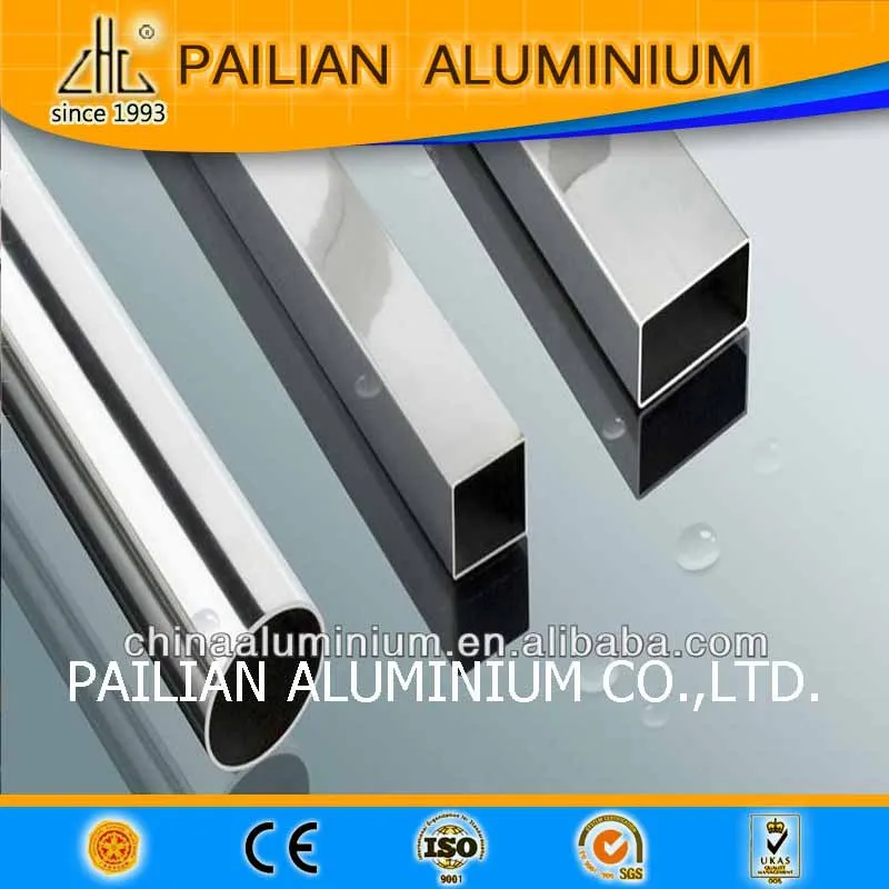 6063 Extruded Alloy Hollow Aluminium Profile,Polishing Aluminum Hollow Bar Price Per Ton In