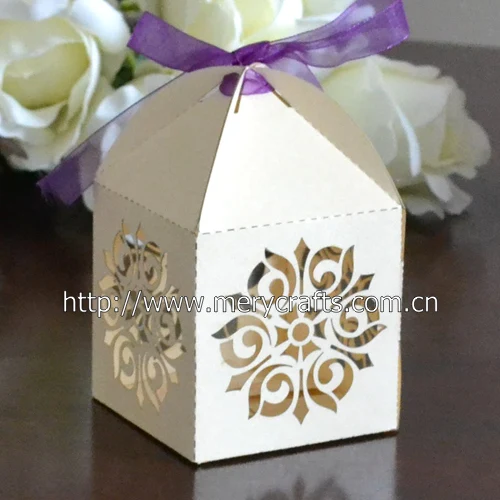 Islamic Decoration Islamic Wedding Favors Flowers Ivory Laser Cut