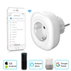 Mini Wifi Smart Socket EU Power Plug Mobile APP Remote Control USB Output Works with Amazon Alexa Google Home