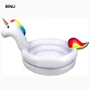 Hot sale kids inflatable unicorn swim pool outdoor playing sand pool