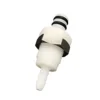 plastic pipe fitting quick connector male coupling threaded fitting 1/8 3/16 1/4 inch
