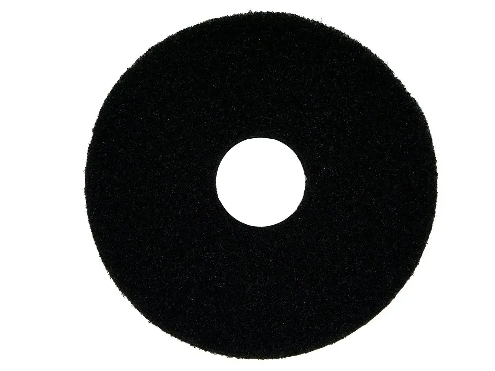 Oreck Commercial 437071 Strip Orbiter Pad, 12" Diameter, Black, For ORB550MC Orbiter Floor Machine