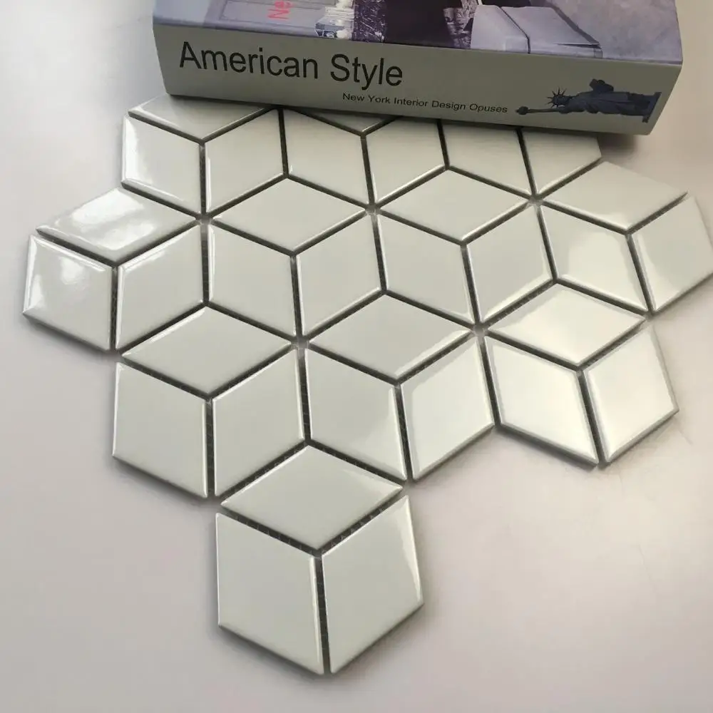 Großhandel rhombus mosaik fliesen Kaufen Sie die besten rhombus mosaik