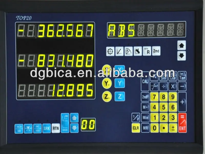 3-axis digital readout