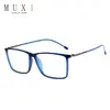 China wenzhou supplier modern design optical eyewear square spectacle frame men's fashion tr optical frame on sale