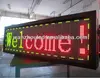 good definition/resolution/density many choice outdoor message text led screen display board single color