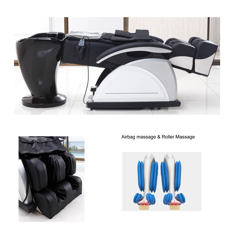 Luxury Modern Full Body Massage Shampoo Chair For Barber Shop Buy Massage Shampoo Chair,Barber