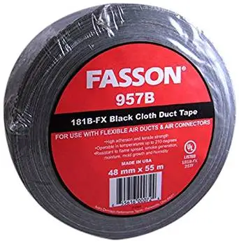 Buy Avery Dennison Fasson Fas-FLEX Metalized BOPP Film HVAC Duct Tape ...