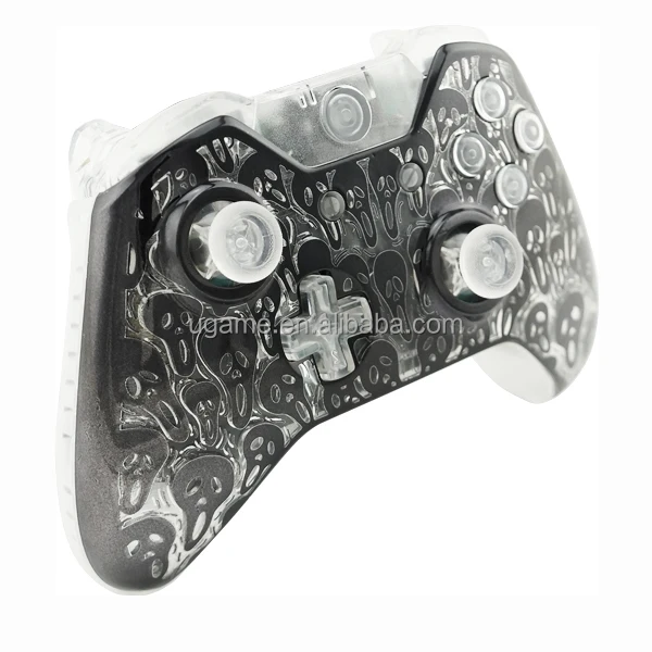 Metal Black Ghost Clear Shell For Xbox One Controller Oem Shell Buy