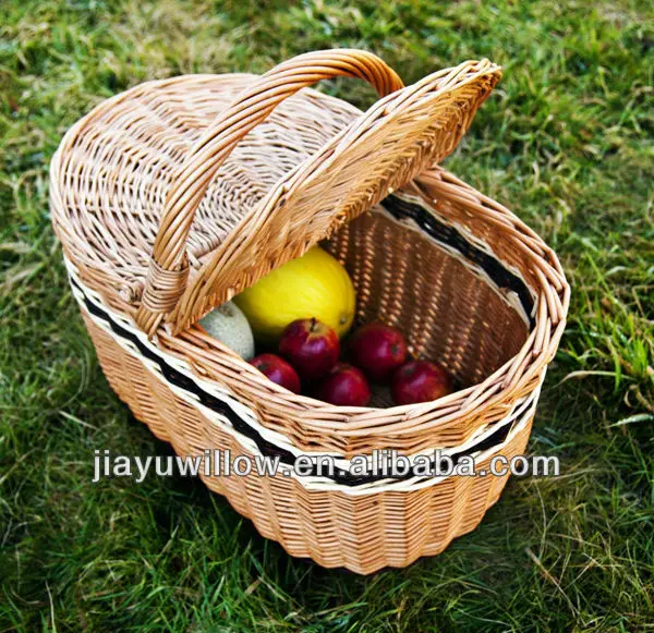100handmade Wicker Picnic Baskets With Lid Buy Wicker Picnic Baskets