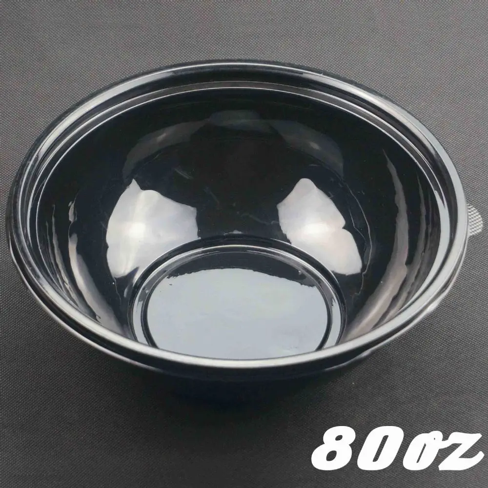 Disposable 80oz Plastic Deli Catering Take Out Salad Bowl And Lid Buy Salad Bowl,Plastic Bowl