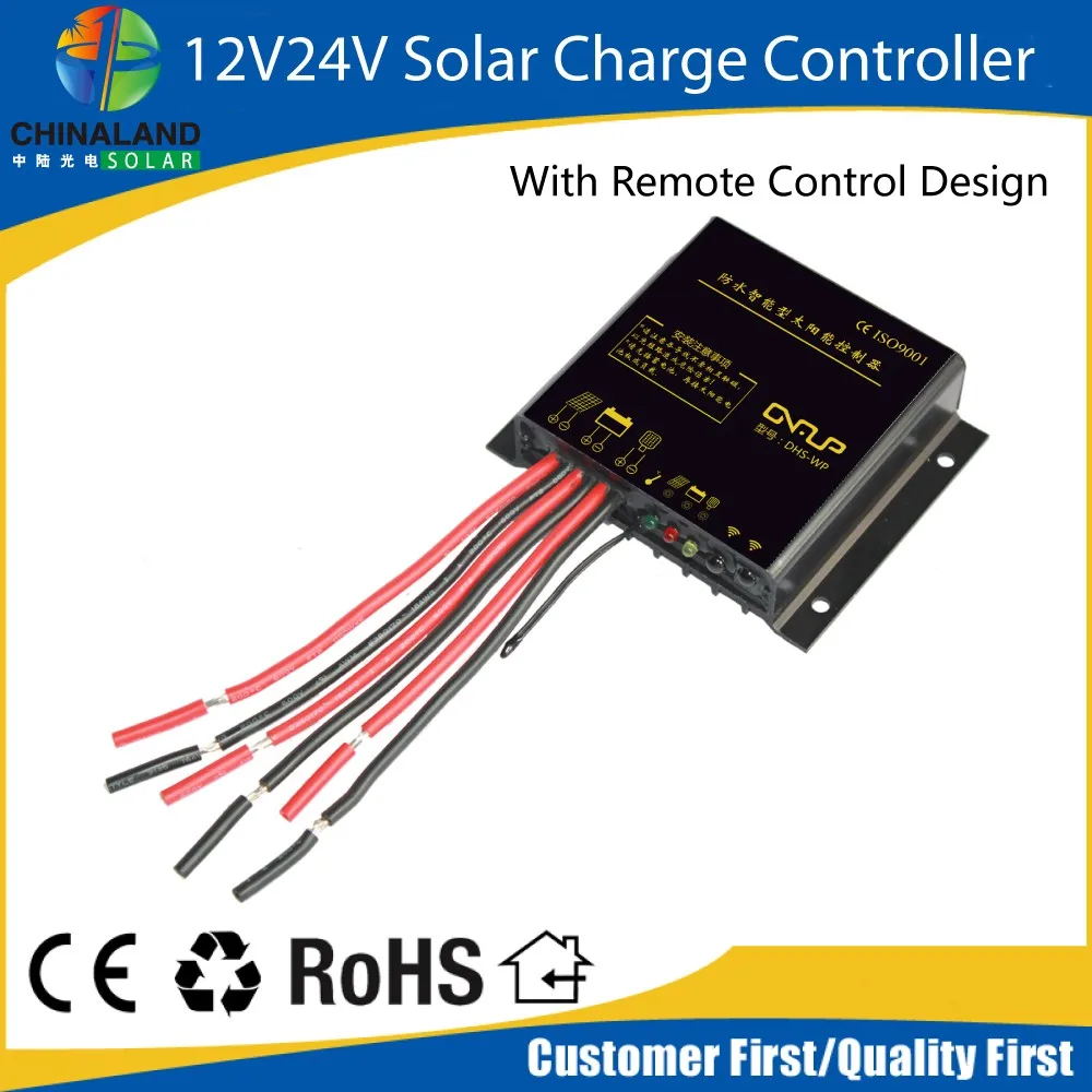 Smart Solar Street Light Charging Controller With Manual Remote Control