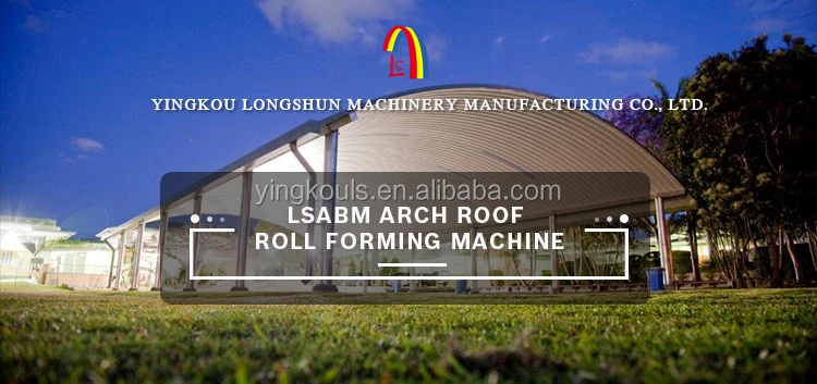 914-610 Arch Curving Metal Roof Sheet Bending Roll Forming Machine 