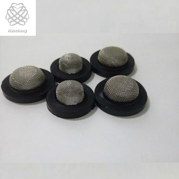 40 Mesh Shower Head Rubber Gasket Stainless Steel Hose Filter Screen