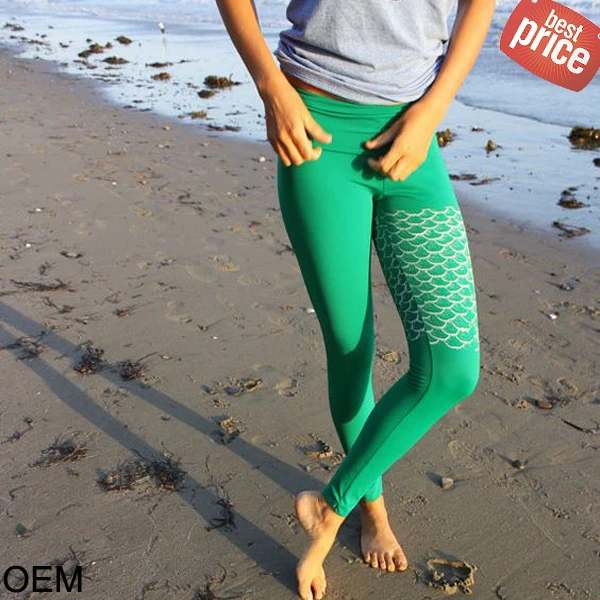 mermaid yoga leggings