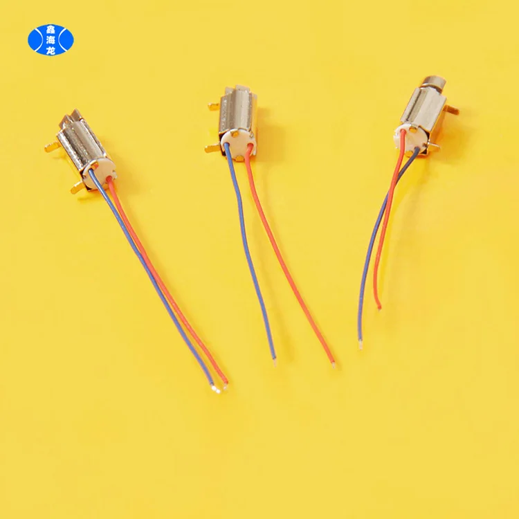 3 V 4x8 Mm Clip Motor 12000 Rpm Dc Micro Vibration Motor For Mobile