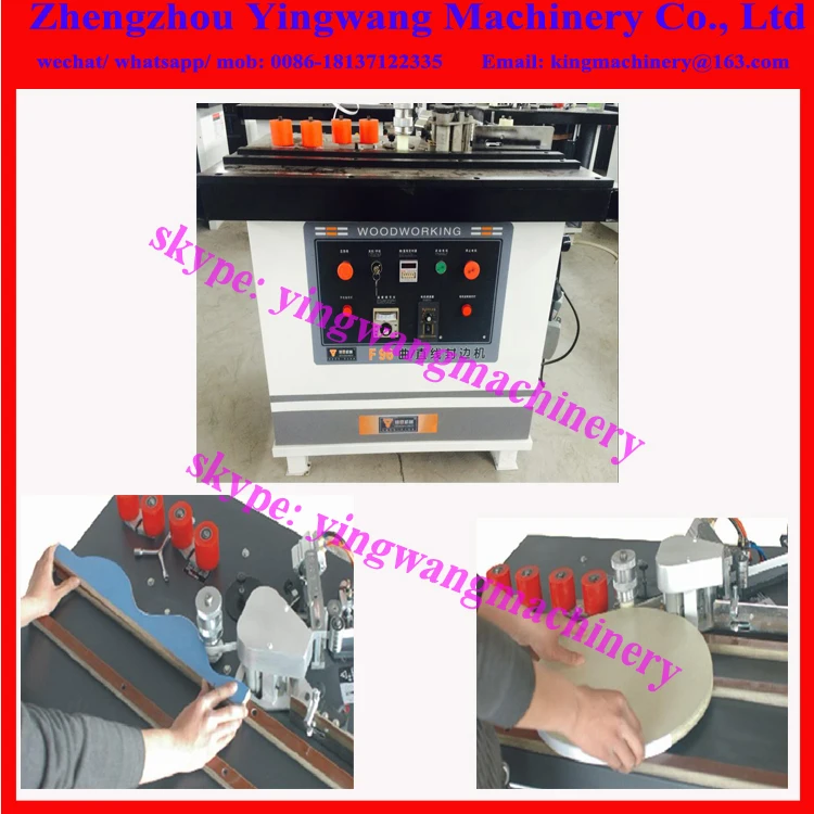 Wood Edge Banding Machine Double Glue Cover Edge Bander