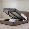 Home Bed Specific Use Storage Bed Frame with Gas Lift