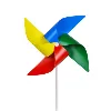Hot Sale Customized Four - leaf Colorful Plastic Windmills Toys for Children