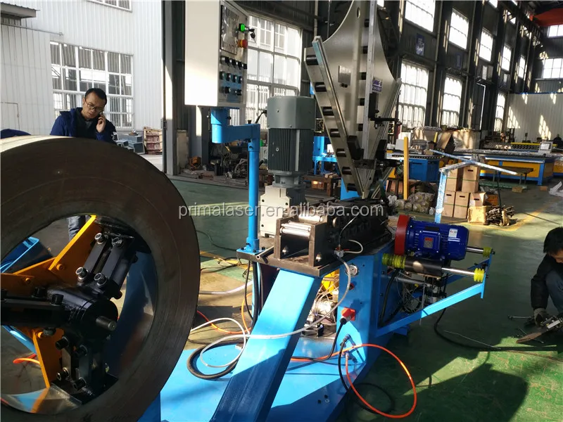 spiral forming machine