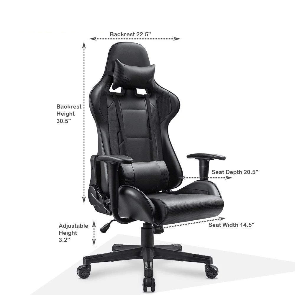 Ergonomic PU Office Chair Swivel Chair Height adjustable Office Sofa Sillas