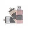 Promotional 3 In 1 OTG USB Flash Drives Pen Drive 4GB 8 GB 16GB Mobile Phone USB Stick