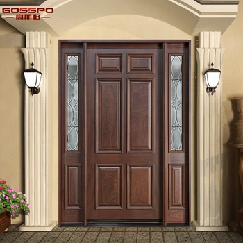 2019 New Type Garage Door American Style Front Entry Wood Door Buy American Style Front Entry Wood Door Garage Door Main Door Design Product On