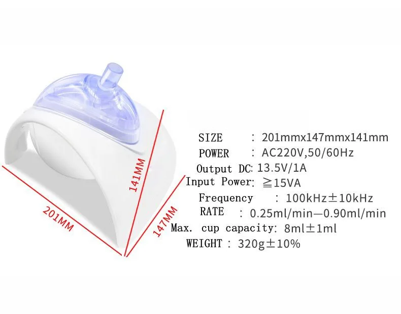 portable ultrasonic mesh nebulizer