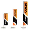 Shenzhen flag good quality outdoor event advertising double side printing aluminium flagpole rectangle banner beach square flag