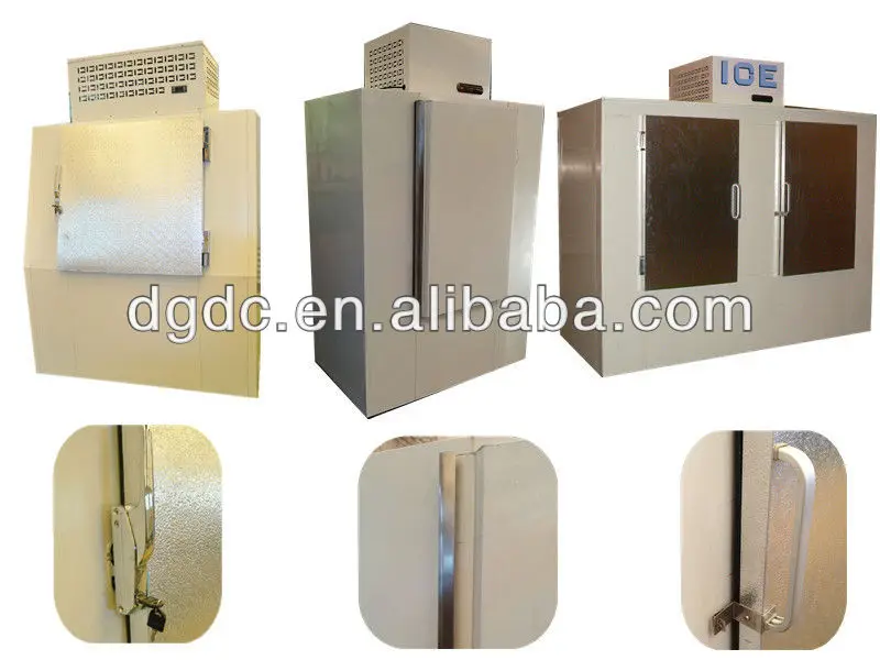 Builtin Compressor Bagged Ice Storage Bin Ice Merchandisers Chest