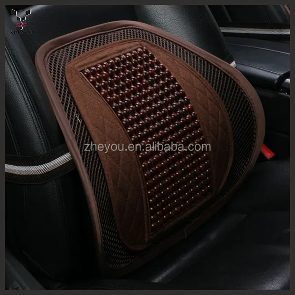 Wooden Bead Car Waist Lumbar Support Massage Cushion Buy Lumbar